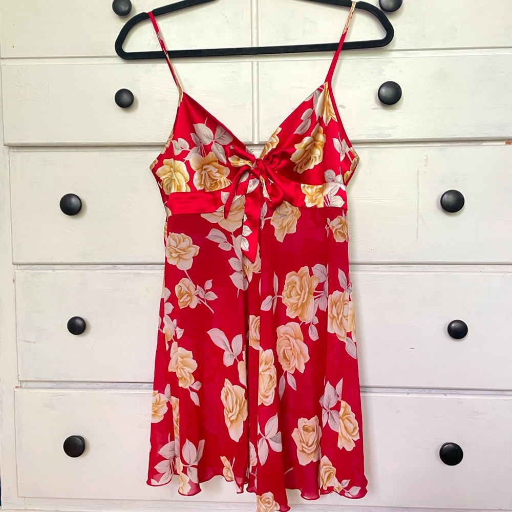 Victoria Secret Red Florida Slip
